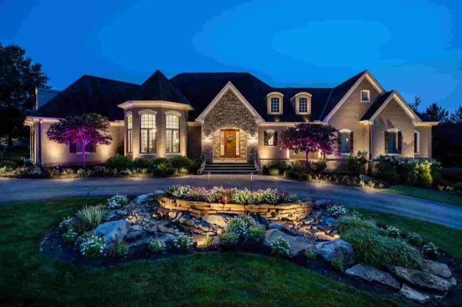 Landscape Lighting in Highland Village